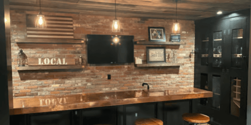 Reclaimed Thin Brick Veneer: Brick Accent Walls - Download Free CAD Drawings, BIM Models, Revit, Sketchup, SPECS and more.